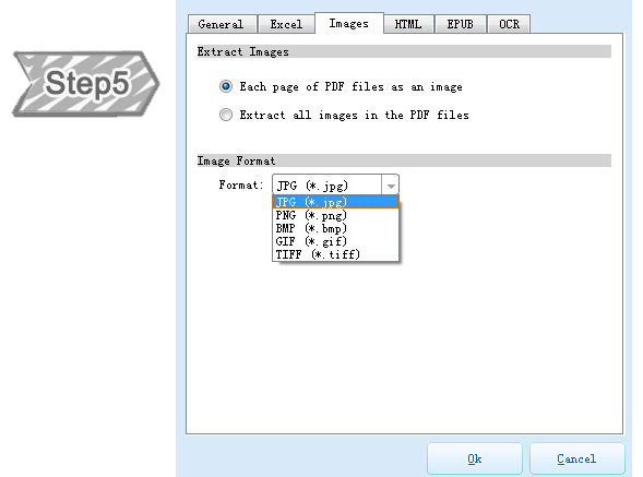 convert pdf step 5