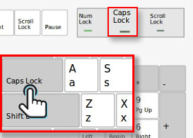 cancel Caps Lock activation