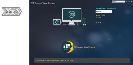 Main Interface of Renee iPhone Recovery