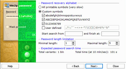 how to crack compressed file