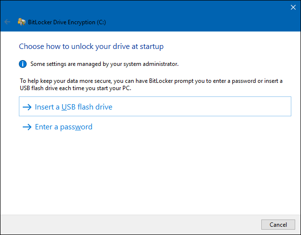 how to use bitlocker