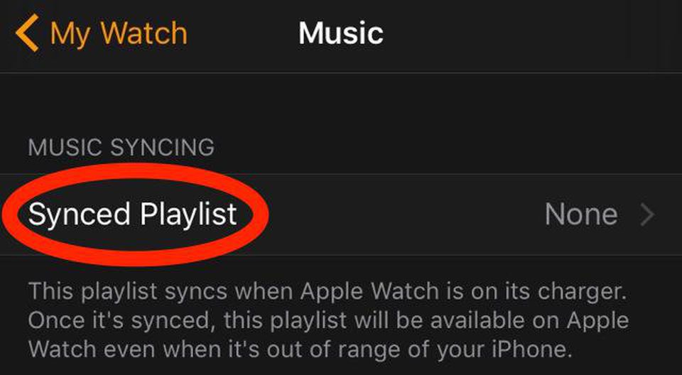 Apple-Watch-Sync-playlist-none