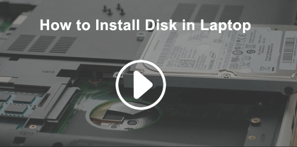 install SSD in laptop