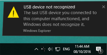 Usb Device Not Recognized In Windows 10 8 7 Overall Solutions For Fix And Recovery Rene E Laboratory