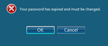 password expired