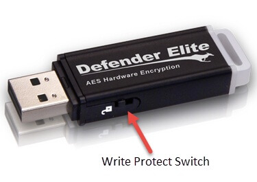 pendrive write protect switch