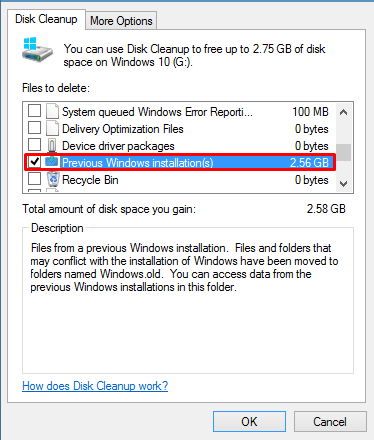 Delete Previous Windows Installation