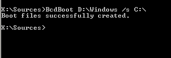 create boot files