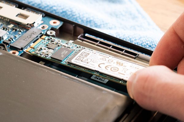 install M.2 SSD in laptop