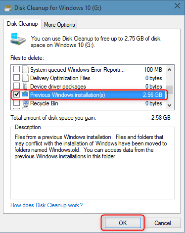 delete windows installation