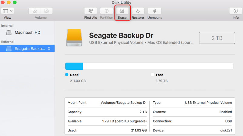 how to format usb or sd card on mac