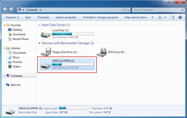 reformat usb foramtmed for mac to windows 7