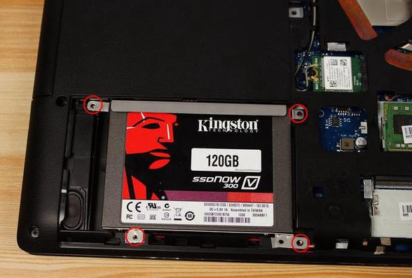 install SATA SSD in the laptop