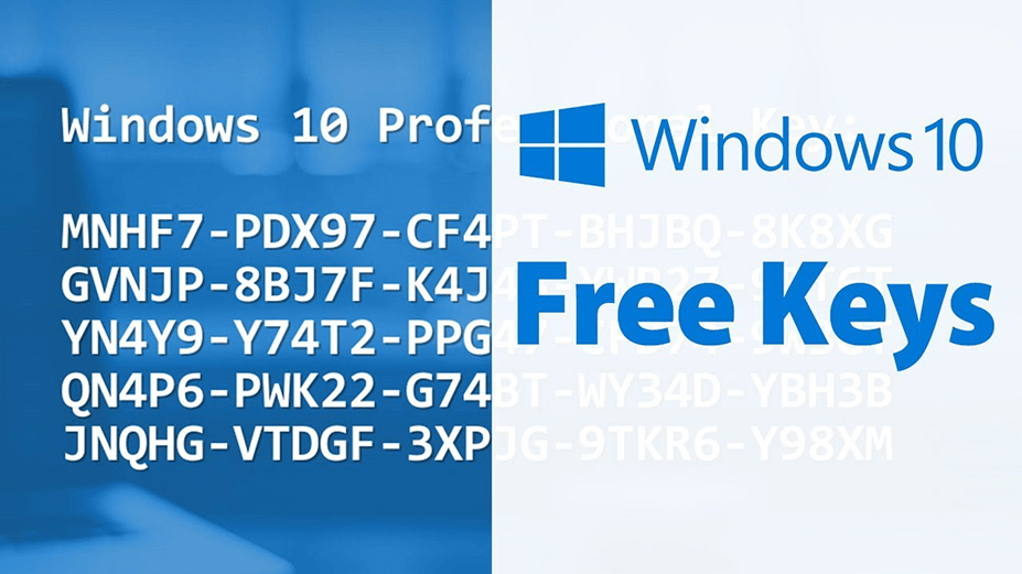 use free product keys to crack windows 10