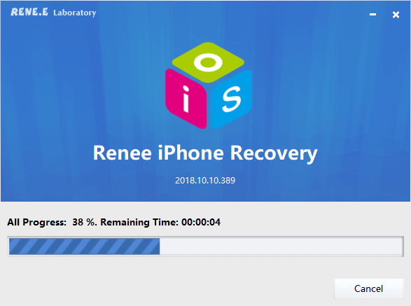 renee iphone recovery installation