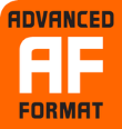 advanved format logo