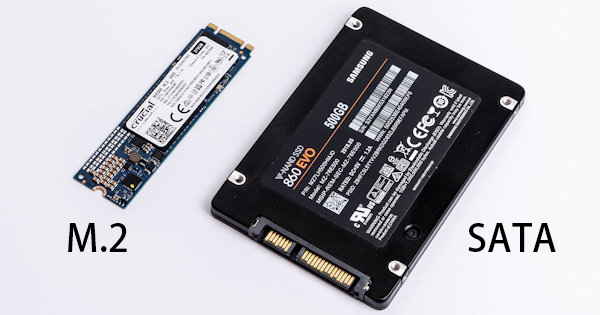 compare m2 with sata