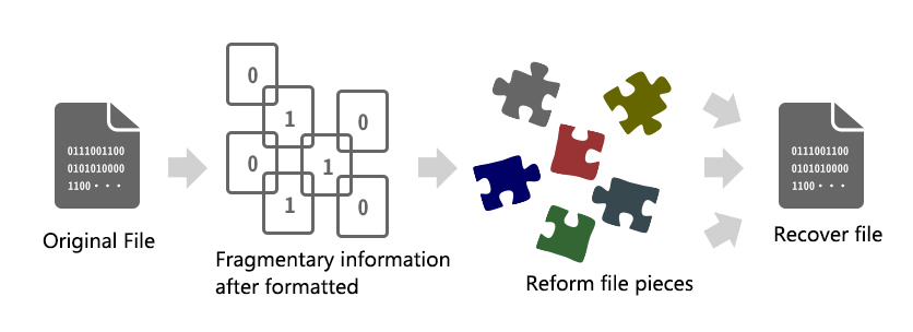 format data recovery principle