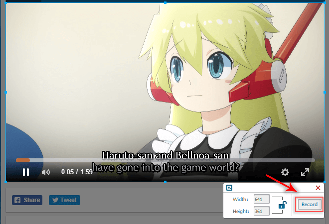 start to download anime with renee video editor pro