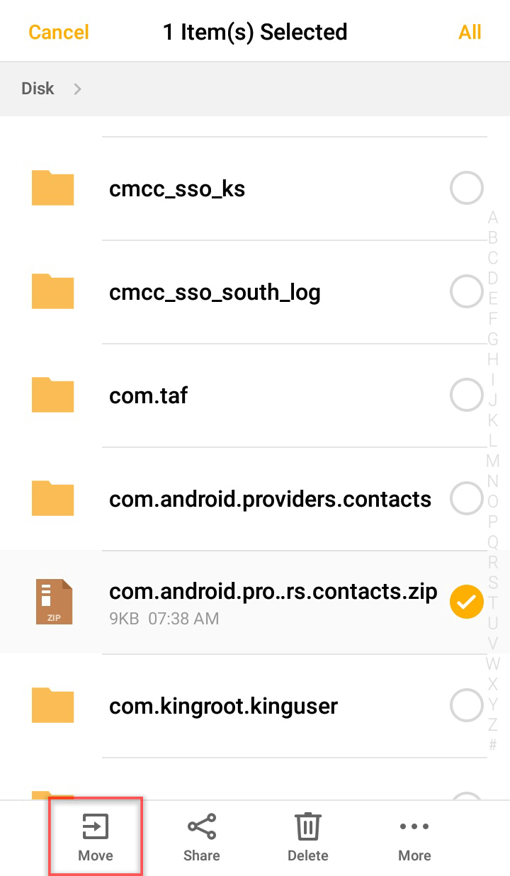 move selected android apps to sd card in meizu ui