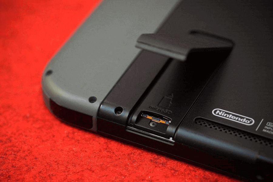 eject sd card from nintendo switch