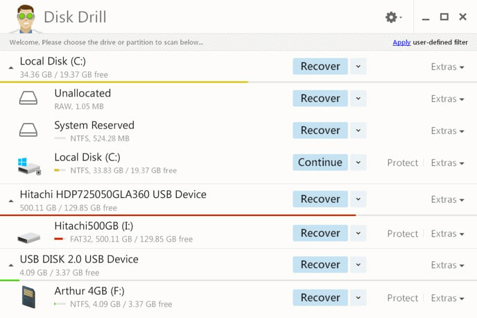 use disk drill to recover data from micro sd card