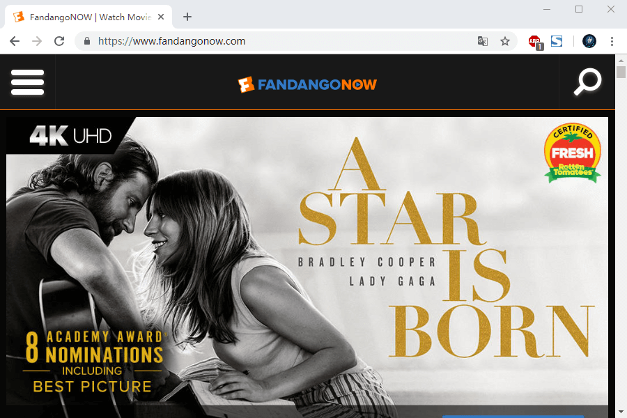 download 4k movies from fandangonow