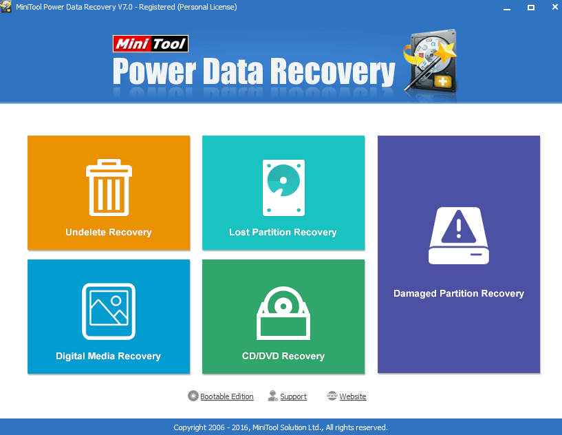 use power data recovery to recover data from micro sd card