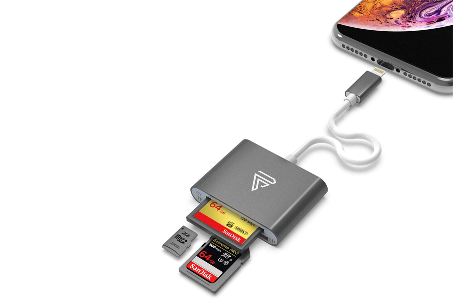 faracent sd card reader for iphone