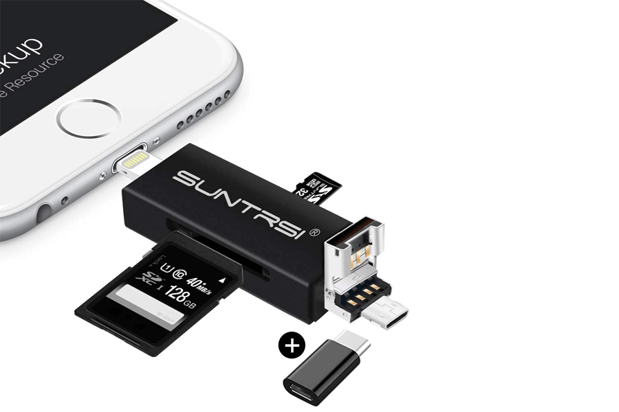 iphone sd card reader suntrisi