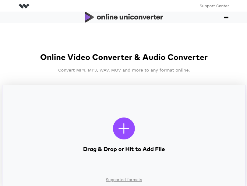 how to use online uniconverter