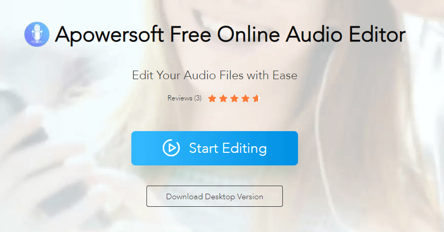 apowersoft audio editor is a free music cutter