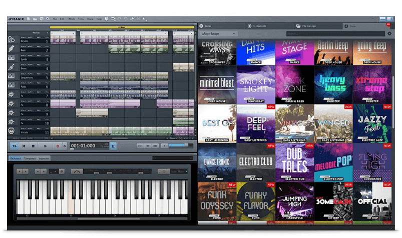 magix music maker is a free music cutter