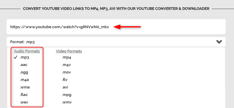 how to download music from youtube by online video converter