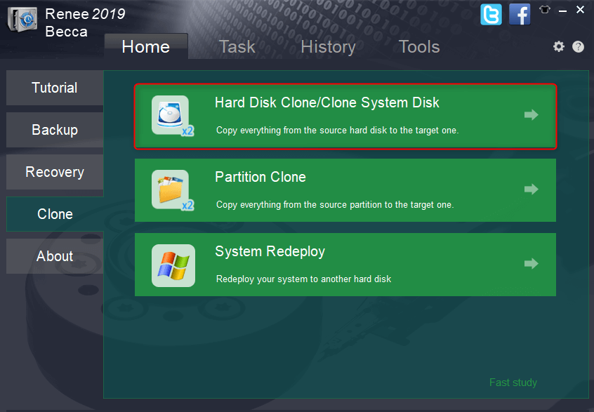 clone hard disk drive when ssd has not enough space