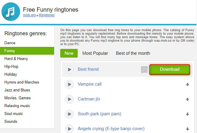 download free ringtones for iphone on moborg