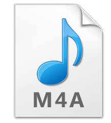 change from flac to m4a