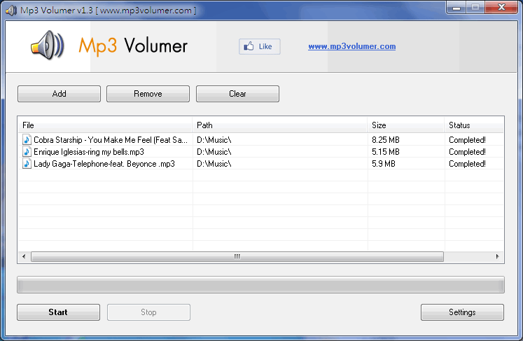 mp3 volumer is a mp3 volume normalizer