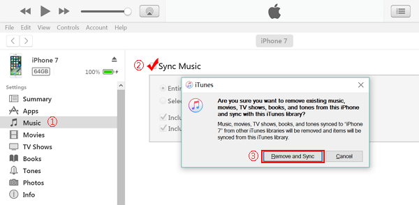 how to transfer cd music from itunes to iphone