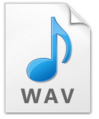 save as wav when sounds have been extracted from video