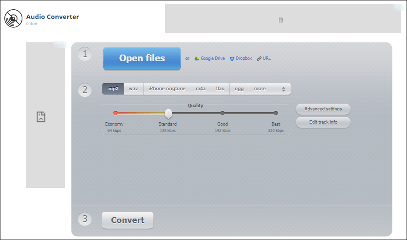 320 kbps to 192 kbps converter