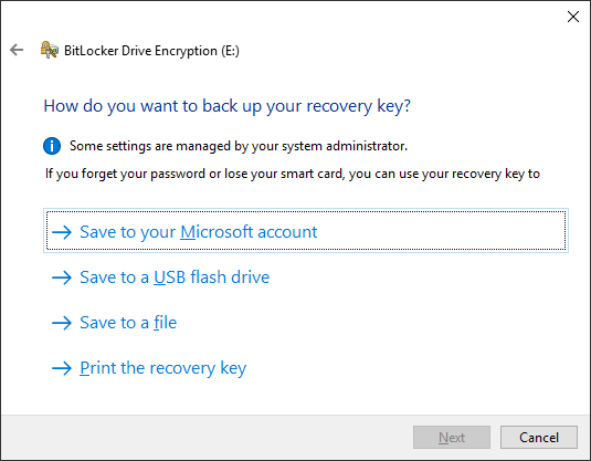 how to unlock bitlocker without password in windows 10