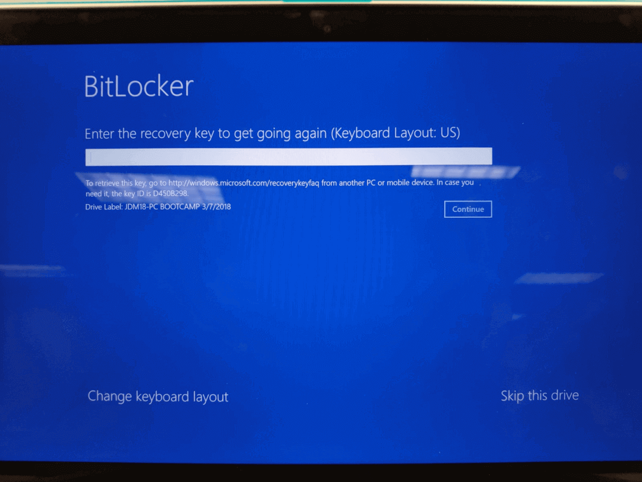 remove bitlocker in windows recovery environment