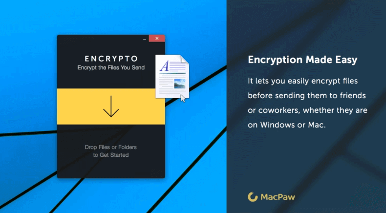how to password protect a folder on mac with encrypto