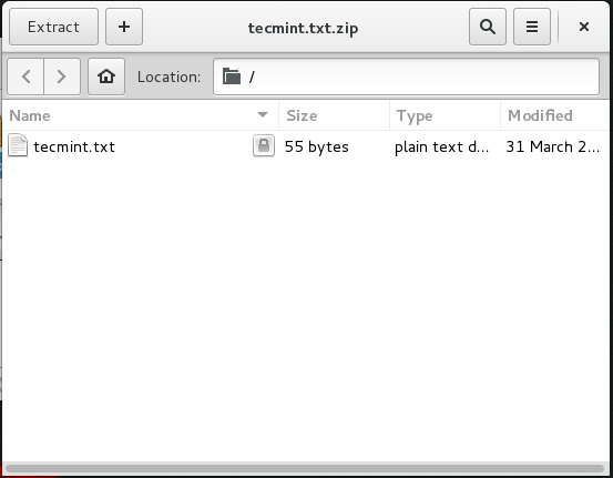 lock linux file with nautilus