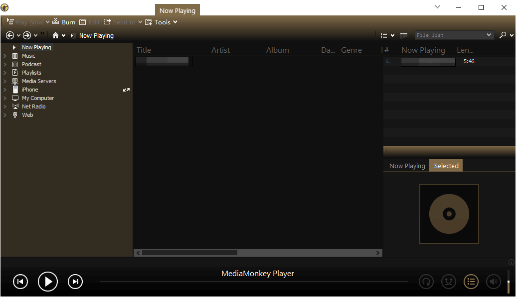 add audio files to mediamonkey