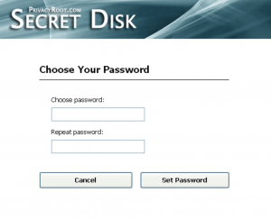 use secret disk to encrypt hard drive