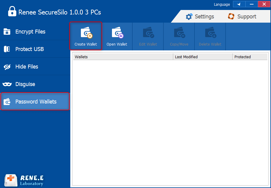 manage password windows 10 create password wallet