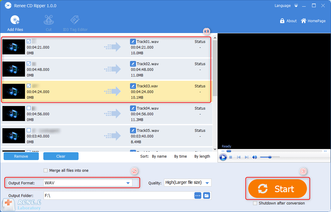 m4a to wav converter